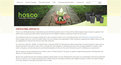 Desktop Screenshot of hoscoindia.com